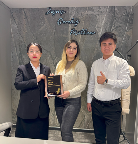 Aero Laser'dan İş Ortaklığı Başarı Ödülü