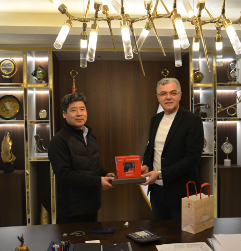 Heli Firmasından Ziyaret ve Anlamlı Hediye